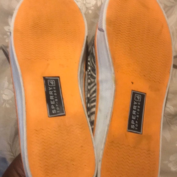 SPERRY SEQUINS ZEBRA PRINT SHOE - Picture 4 of 4